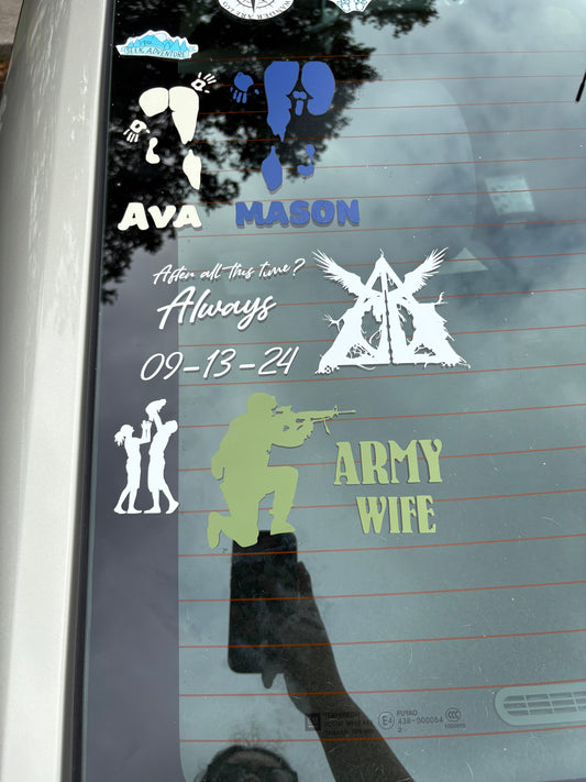 Custom car decals