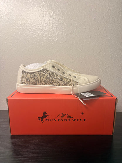 Montana West Size 9 Slip ons