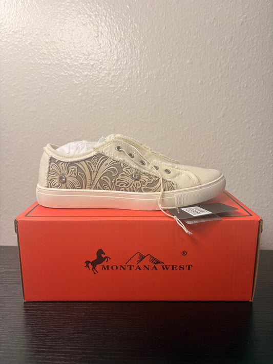 Montana West Size 9 Slip ons