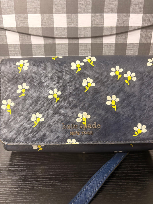 Pre-owned Kate Spade Laurel Way Winni Safiano Crossbody Clutch