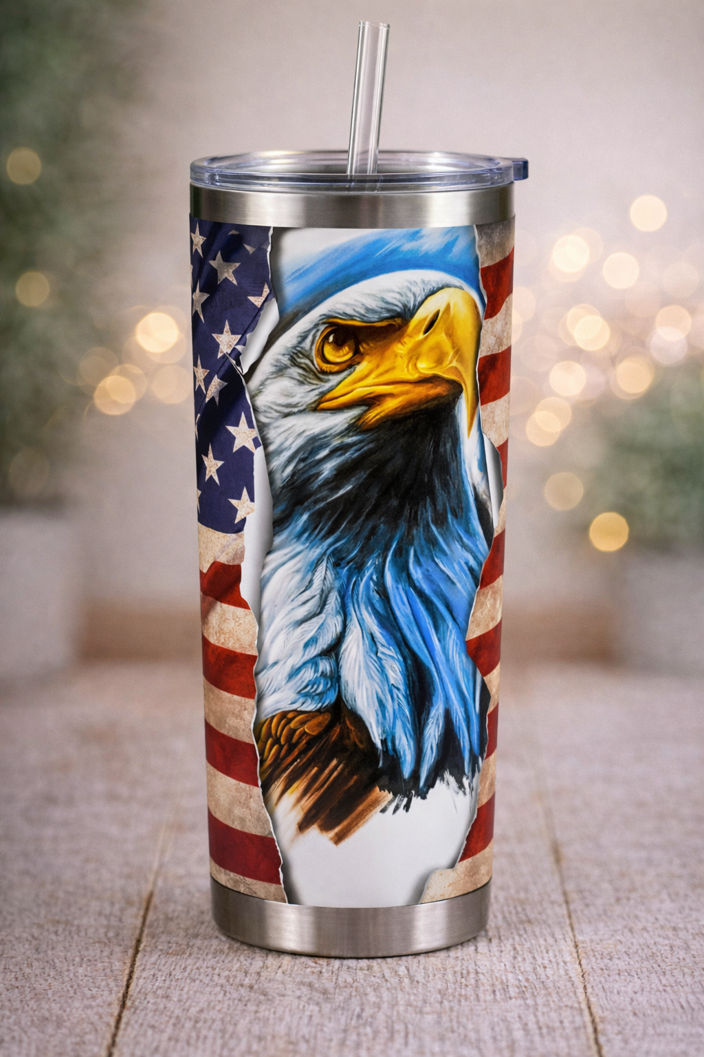 American Flag 20oz Tumbler