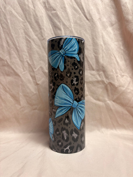 Cheetah Print & Bows Cup
