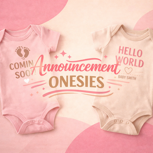Announcement onesies