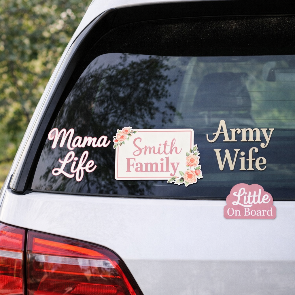 Custom car decals