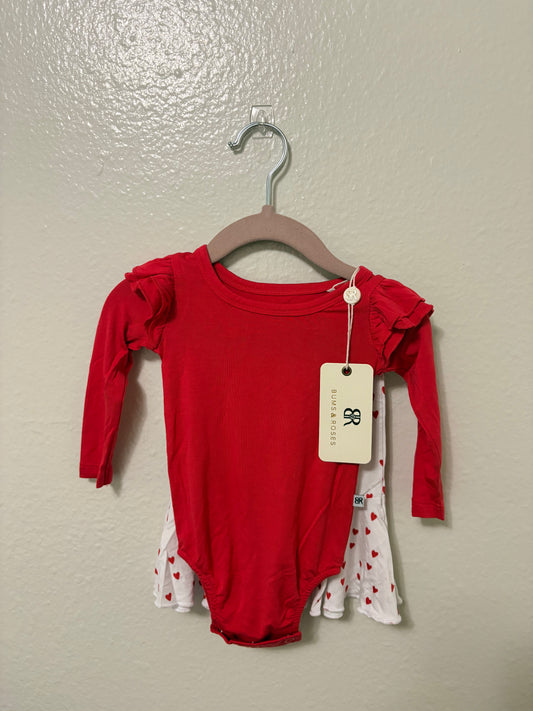 Bums & Rose Bodysuit with Flared Leggings